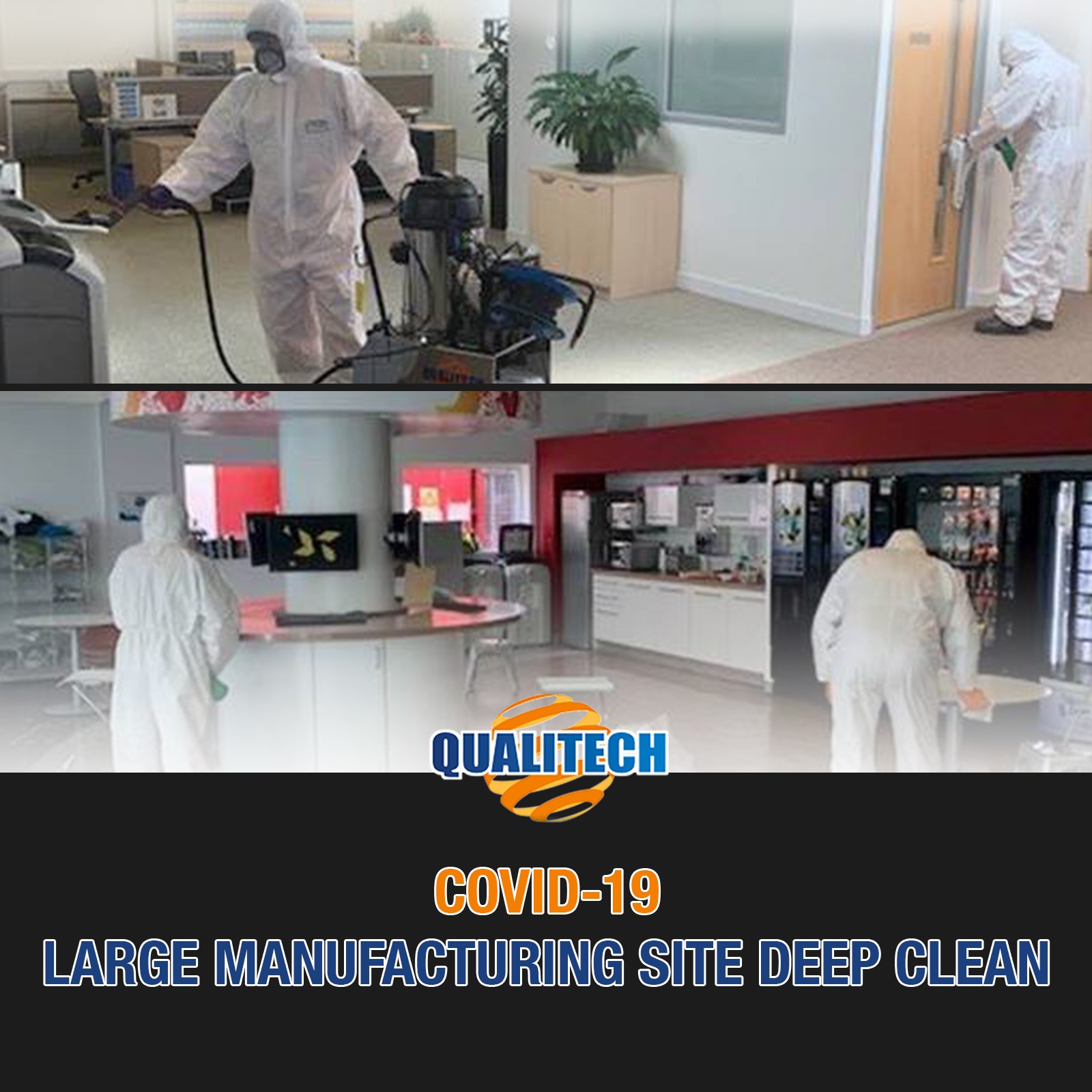 Large Manufacturing deep clean
