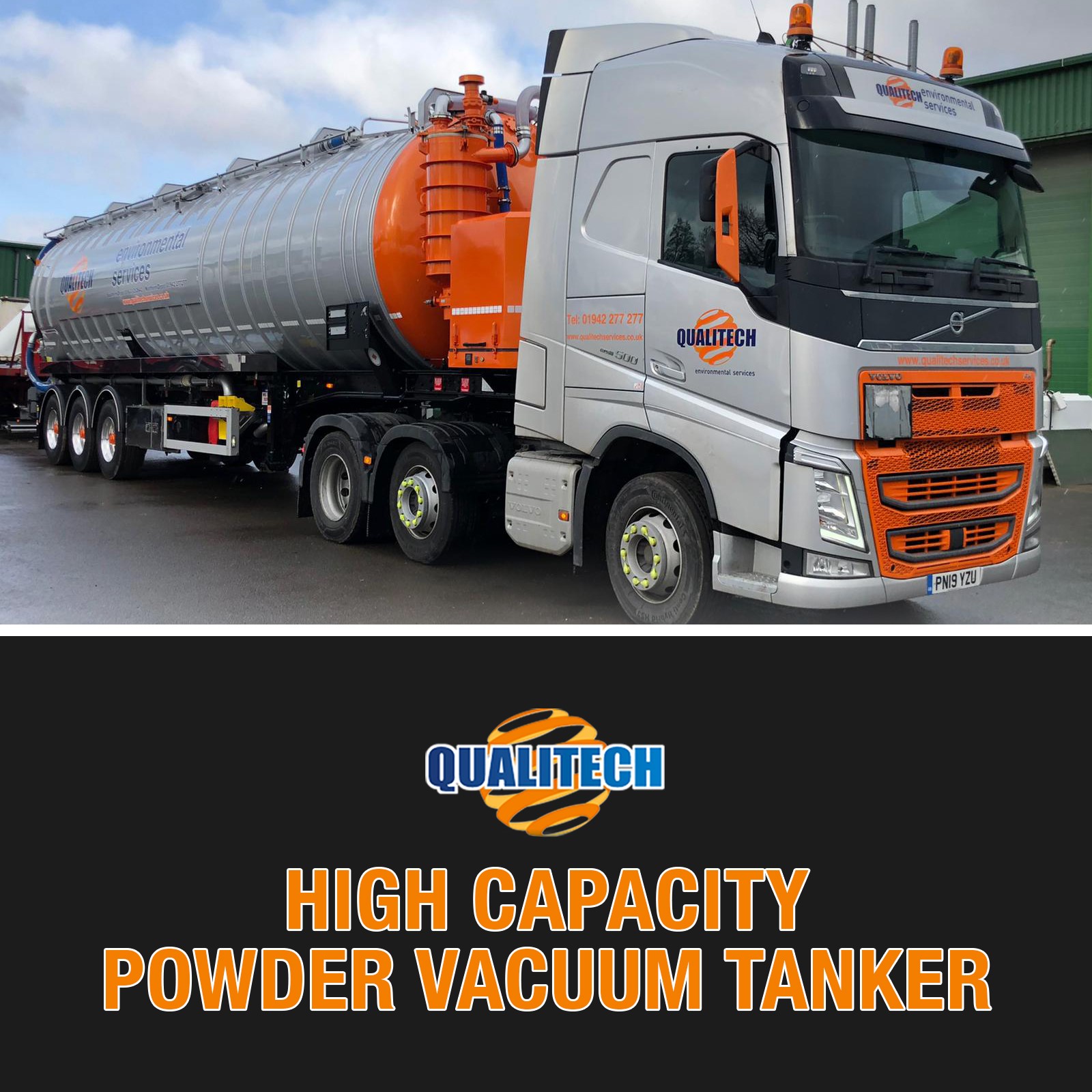 New High Capacity Powder Tanker