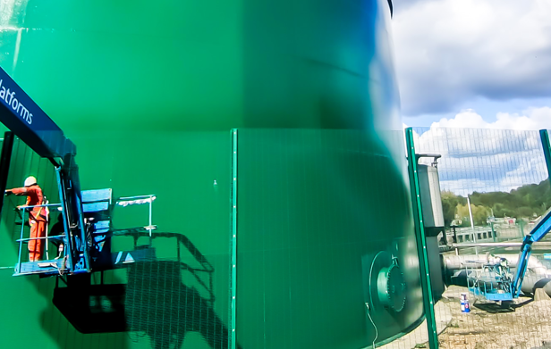 Protective Coating Project Completed on AT2 Storage for Yorkshire Water